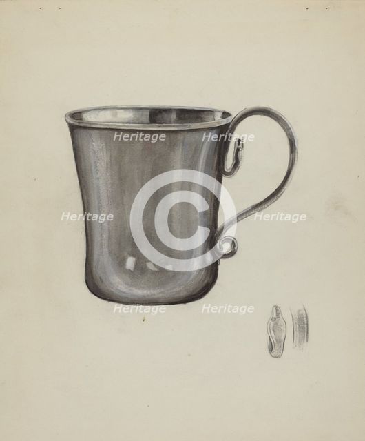 Silver Cup, c. 1936. Creator: Cecily Edwards.