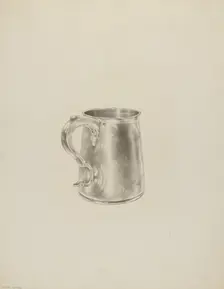 Silver Cup, c. 1938. Creator: Hester Duany