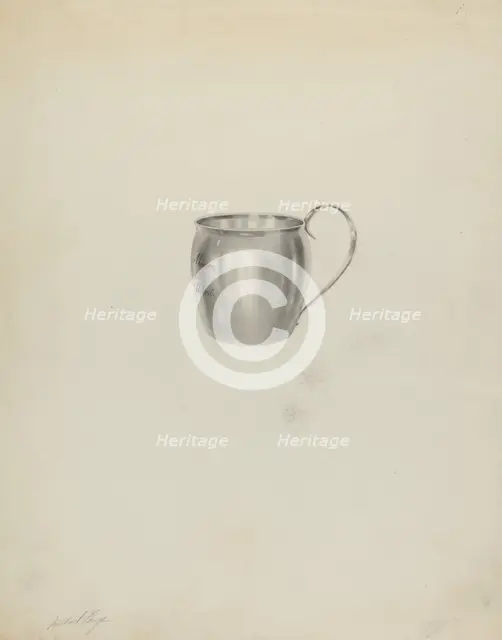 Silver Cup, c. 1938. Creator: Michael Fenga.