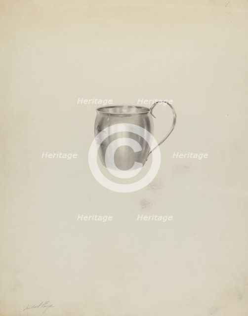 Silver Cup, c. 1938. Creator: Michael Fenga.