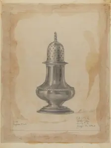 Silver Caster, 1935/1942. Creator: Joseph Leboit