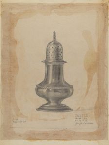 Silver Caster, 1935/1942. Creator: Joseph Leboit