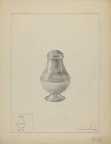 Silver Caster, 1936. Creator: Louis Annino