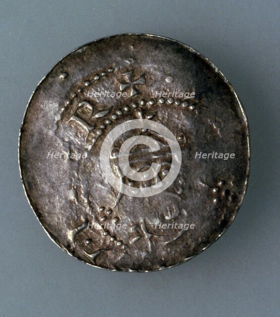 Silver denar of the city of Hildesheim, Germany, c1045-c1056. Artist: Unknown