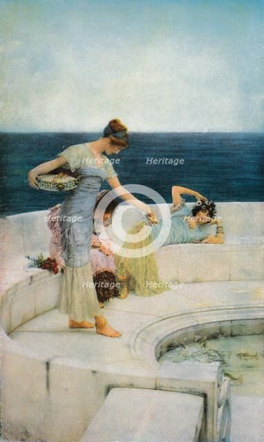 'Silver Favourites', c1903, (1918). Artist: Sir Lawrence Alma-Tadema.