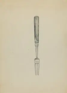 Silver Fork, c. 1936. Creator: Herbert Russin