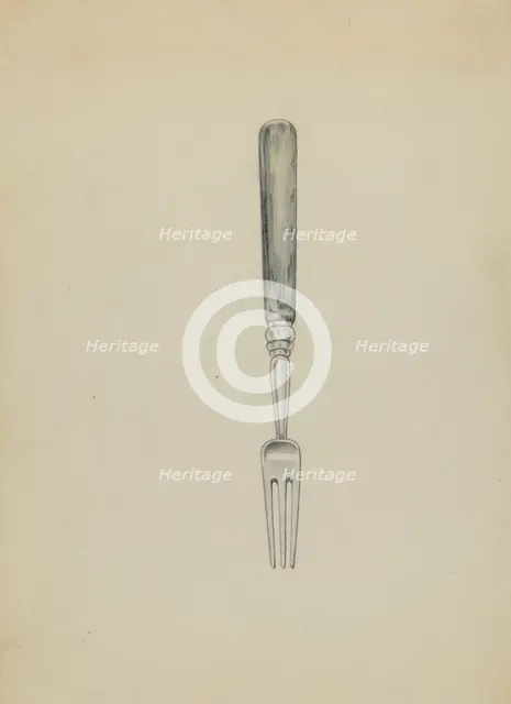 Silver Fork, c. 1936. Creator: Herbert Russin.