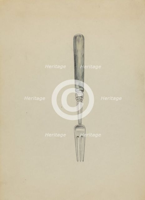 Silver Fork, c. 1936. Creator: Herbert Russin.