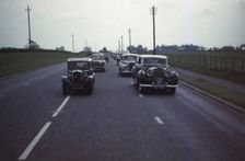 Silver Ghost Rolls Royce at Rally, Cheshire, England, c1960. Artist: CM Dixon