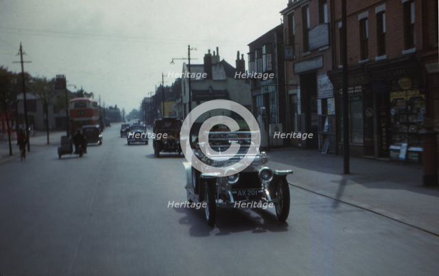 Silver Ghost Rolls Royce at Rally, Cheshire, England, c1960. Artist: CM Dixon.