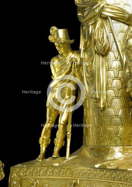 Silver gilt centrepiece, 1822. Artist: Unknown.