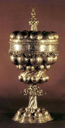 Silver goblet, 16th century