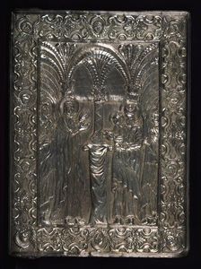 Silver Gospels, 1488. Creator: Unknown