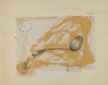 Silver Gravy Spoon, c. 1936. Creator: Joseph Leboit
