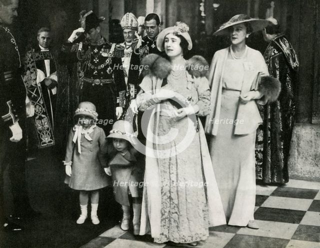 Silver Jubilee of George V and Queen Mary, 6 May 1935, (1947). Creator: Unknown.