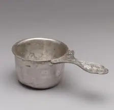 Silver Patera (Saucepan-Shaped Vessel), Late Roman, 200-300. Creator: Unknown