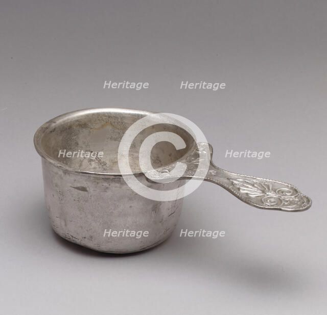 Silver Patera (Saucepan-Shaped Vessel), Late Roman, 200-300. Creator: Unknown.