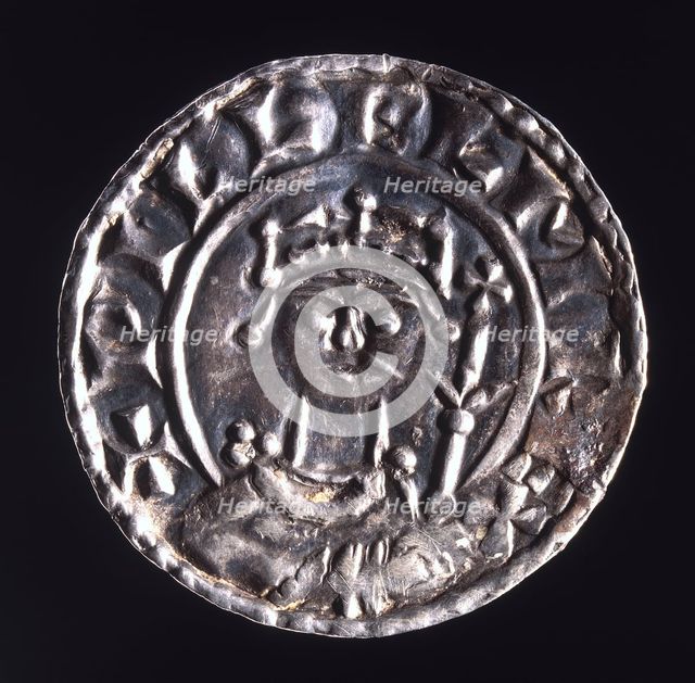 Silver penny of William I, c1066-c1087. Creator: Unknown.