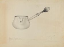 Silver Pipkin, 1936. Creator: Amelia Tuccio