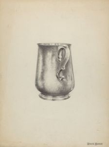 Silver Pitcher, c. 1939. Creator: Holger Hansen