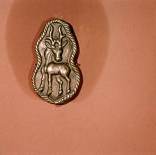 Silver Plague of Deer from Northern Mongolia, c1st century BC