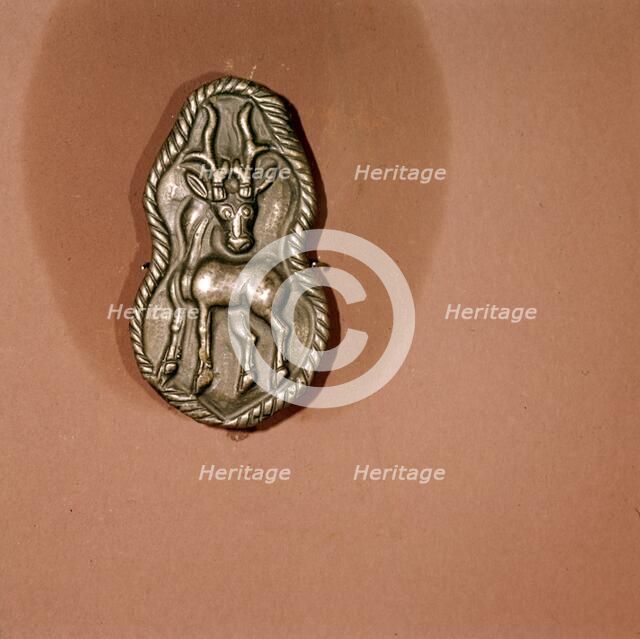 Silver Plague of Deer from Northern Mongolia, c1st century BC. Artist: Unknown.