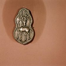 Silver Plague of Deer from Northern Mongolia, c1st century BC