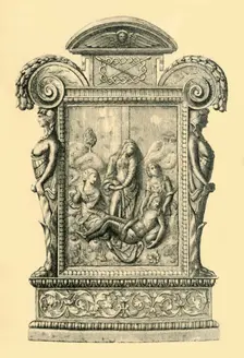 Silver plaque, 16th century?, (1881). Creator: D Jones