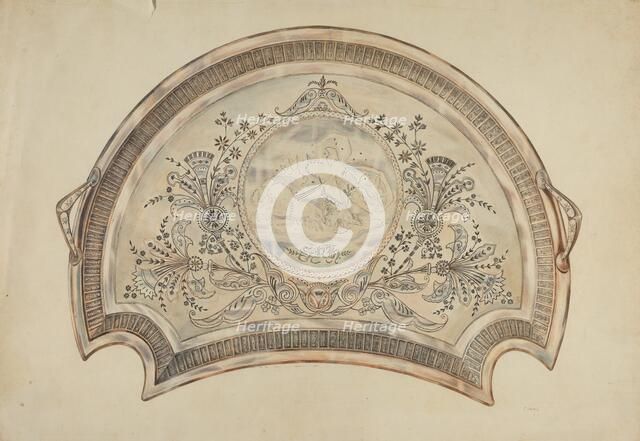 Silver Platter, 1935/1942. Creator: Al Curry.