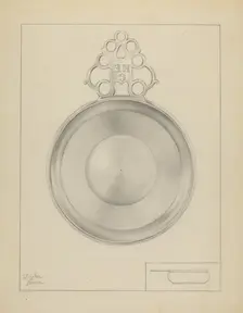 Silver Porringer, c. 1936. Creator: Clayton Braun
