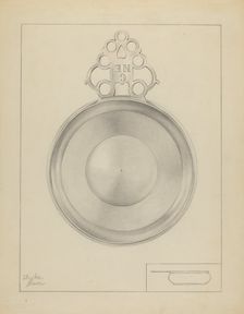 Silver Porringer, c. 1936. Creator: Clayton Braun