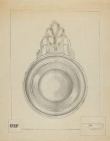 Silver Porringer, c. 1936. Creator: Hester Duany