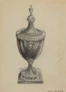 Silver Sugar Bowl, 1935/1942. Creator: Francis Law Durand