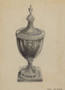 Silver Sugar Bowl, 1935/1942. Creator: Francis Law Durand