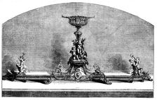 Silver surtout of the Duke of Magenta, in the International Exhibition, 1862. Creator: Unknown