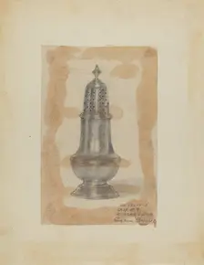 Silver Shaker, 1935/1942. Creator: Eugene Barrell