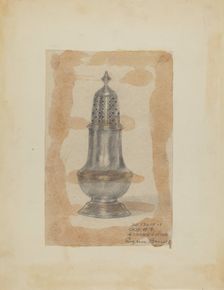 Silver Shaker, 1935/1942. Creator: Eugene Barrell