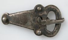 Silver Shoe Buckle, Frankish, late 600's. Creator: Unknown
