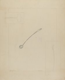 Silver Spoon, 1935/1942. Creator: Frederick Jackson