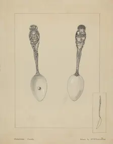 Silver Spoon, 1935/1942. Creator: William P. Shearwood