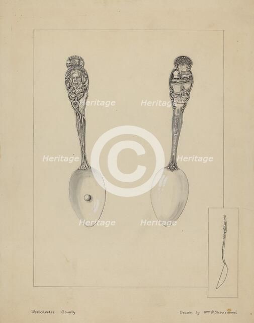 Silver Spoon, 1935/1942. Creator: William P. Shearwood.