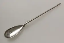 Silver Spoon, Byzantine, mid-6th-mid-7th century. Creator: Unknown