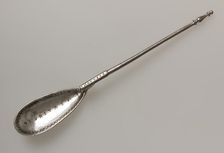 Silver Spoon, Byzantine, mid-6th-mid-7th century. Creator: Unknown