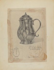 Silver Spout Cup, c. 1936. Creator: Eugene Barrell