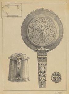 Silver Tankard, 1935/1942. Creator: Simon Weiss