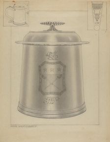 Silver Tankard, c. 1936. Creator: Hans Westendorff
