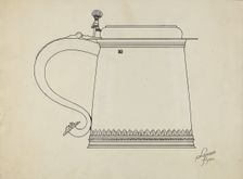 Silver Tankard, c. 1936. Creator: Lawrence Flynn