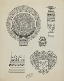 Silver Tankard, c. 1938. Creator: Lawrence Flynn