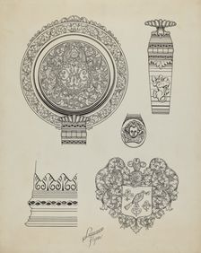 Silver Tankard, c. 1938. Creator: Lawrence Flynn