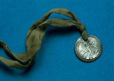 Silver touch piece of George III, 1766. Creator: Unknown